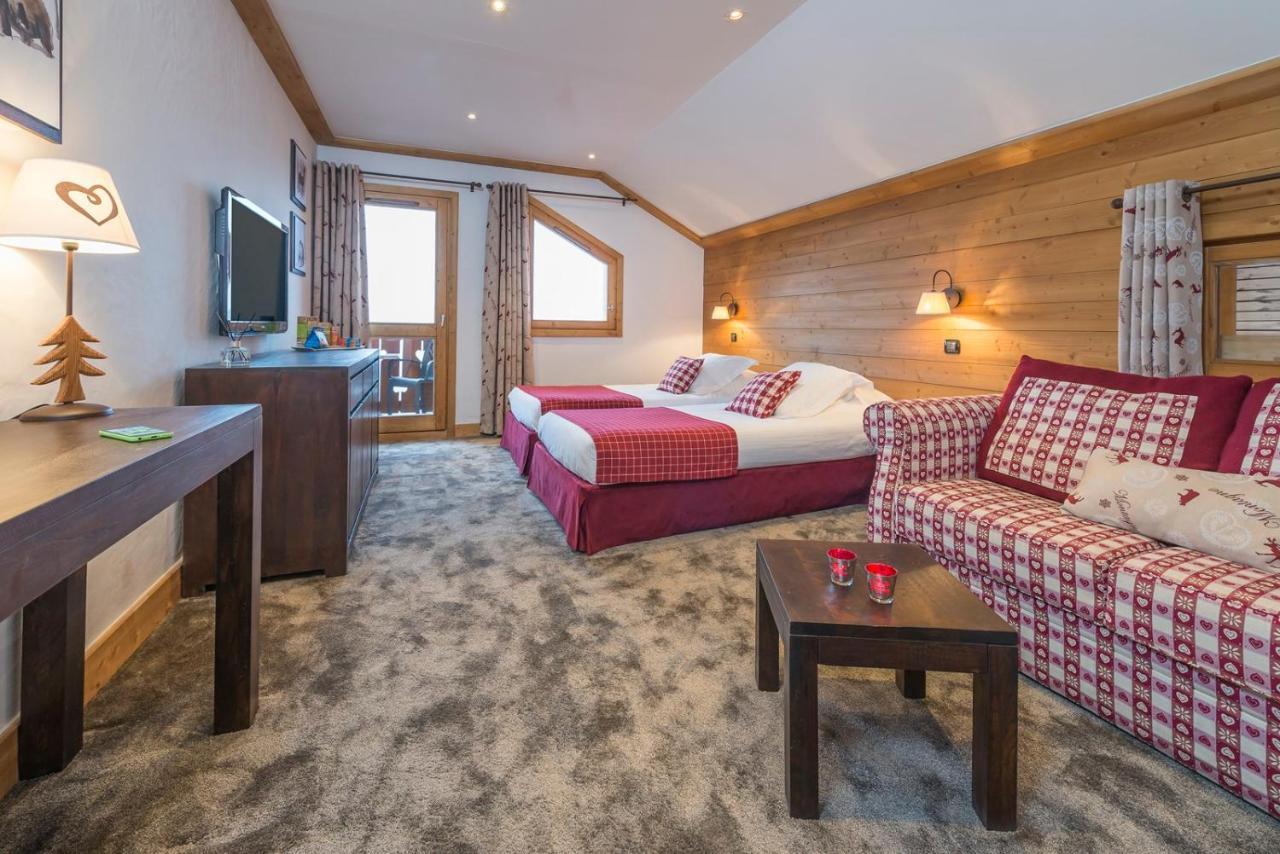Hotel La Chaudanne Méribel Esterno foto